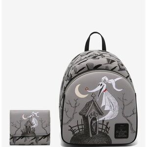Loungefly The Nightmare Before Christmas Zero Graveyard Mini Backpack & Wallet